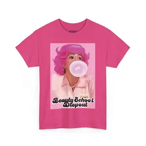 Grease Beauty School Dropout Frenchy Retro Classic Cotton T-Shirt