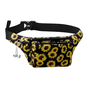 Fanny Pack for Women & Men - Crossbody Waist Bag Lightweight Belt Bum Bag for Sports, Travel, Hiking, Everyday Use
