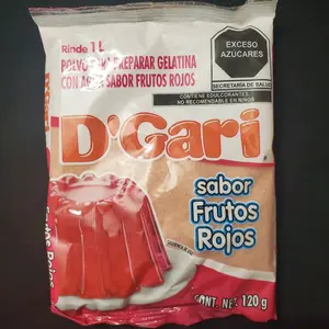 D'Gari Gelatina - Frutos Rojos