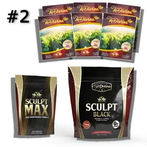 #2 Sculpt Max, Sculpt Black, 6 Te Divina Natural Supplement for Health