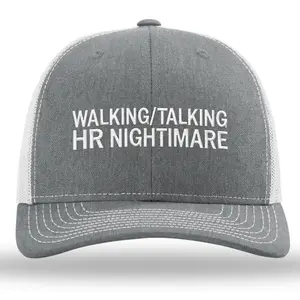Walking/Talking Hr Nightmare Embroidered Richardson Hat Walking/Talking Hr Nightmare Embroidered Richardson Hat