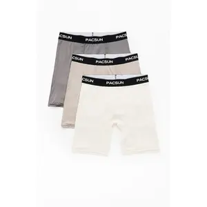 Pacsun Men's 3 Pack Warm Grey Boxer Briefs