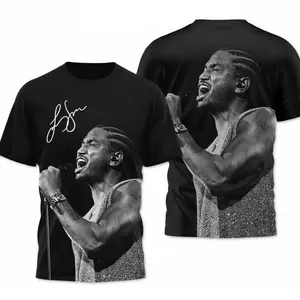 Trey Songz Concert - Baltimore, CFG Bank Arena 3D AOP Streetwear T-Shirt YG06