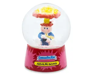 Garbage Pail Kids Adam Bomb Collectible Snow Globe | 4 Inches Tall