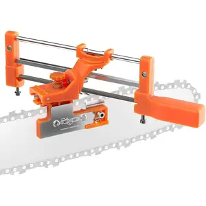 Sharpener with 3 Files - Chain Saw & Sharpening Tool Kit, Angle &, Compatible with,, Chains