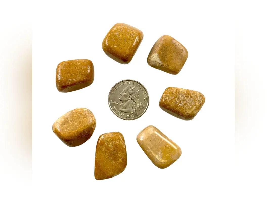 Jade (Yellow) Tumbled Stone