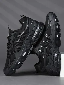 High-Quality Men's Casual Shoes, Athletic Breathable Shoes, Comfortable Sporty Outdoor Hiking Shoes, Medium Width Textile Upper, All Seasons Wear