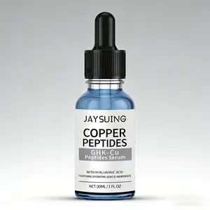 Copper Peptide Facial Moisturizing Serum Gentle, Hypoallergenic Skin Friendly, Contains Hyaluronic Acid, 30ML, Hydrating Firming, Smooth Brightening, Suitable for All Skin Types