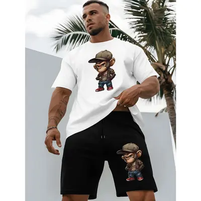 Men Outfit Bermuda Cafe Hombre Cafe Casual Bermuda For Men DEEP