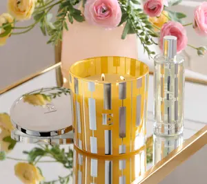 Elton John by Slatkin + Co. S/2 22oz Candle & 4oz Spray Pom/Limoncello