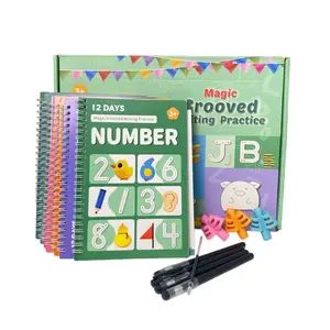 SummerVibes,Children's Writing And Drawing Practice Workbook (Includes Grip Corrector) — Helps Children Master The Correct Pen-Holding Posture While Simultaneously Enhancing Their Writing And Artistic Skills, Thereby Promoting Brain Development