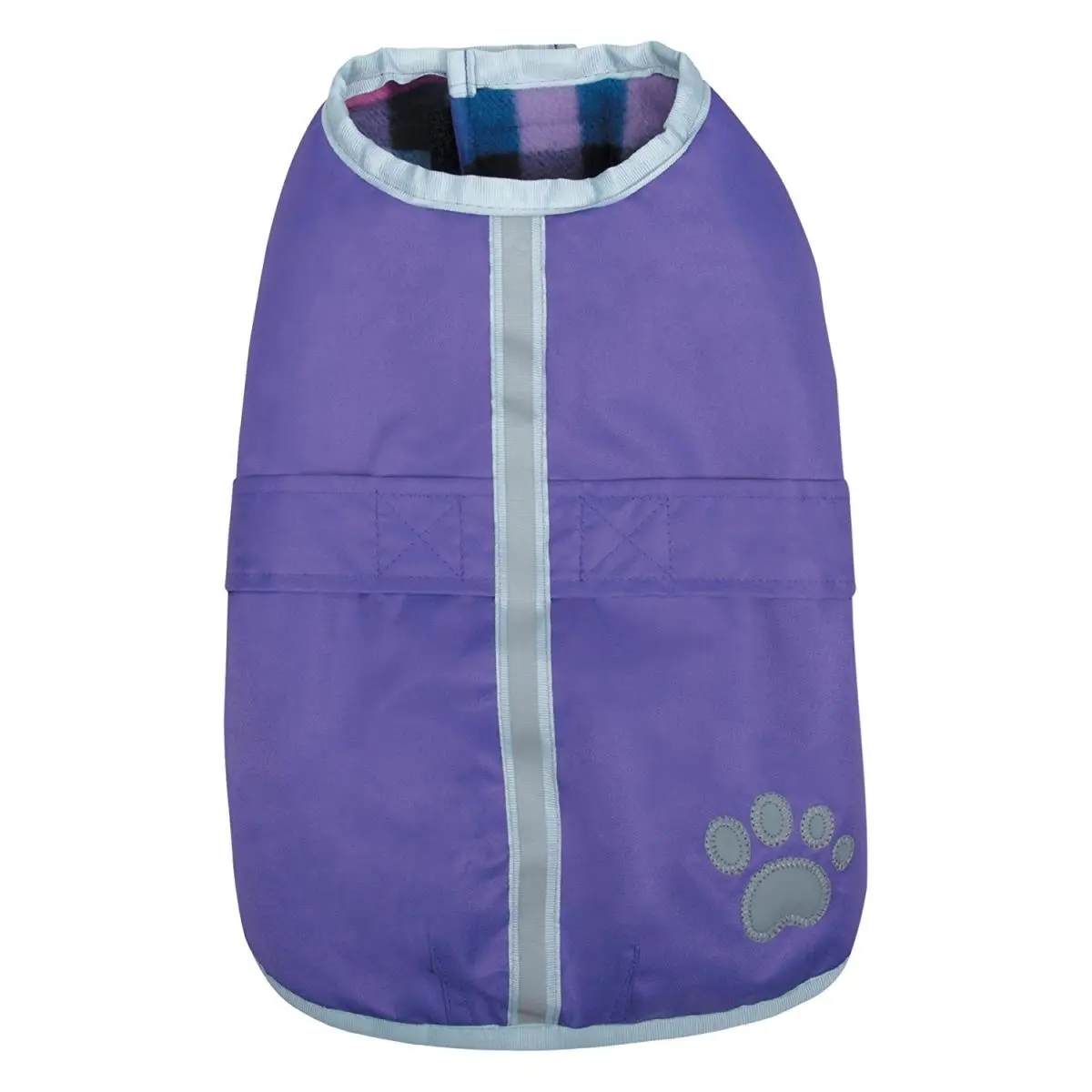 Zack & Zoey Noreaster Blanket Coat, Purple - Small & Medium