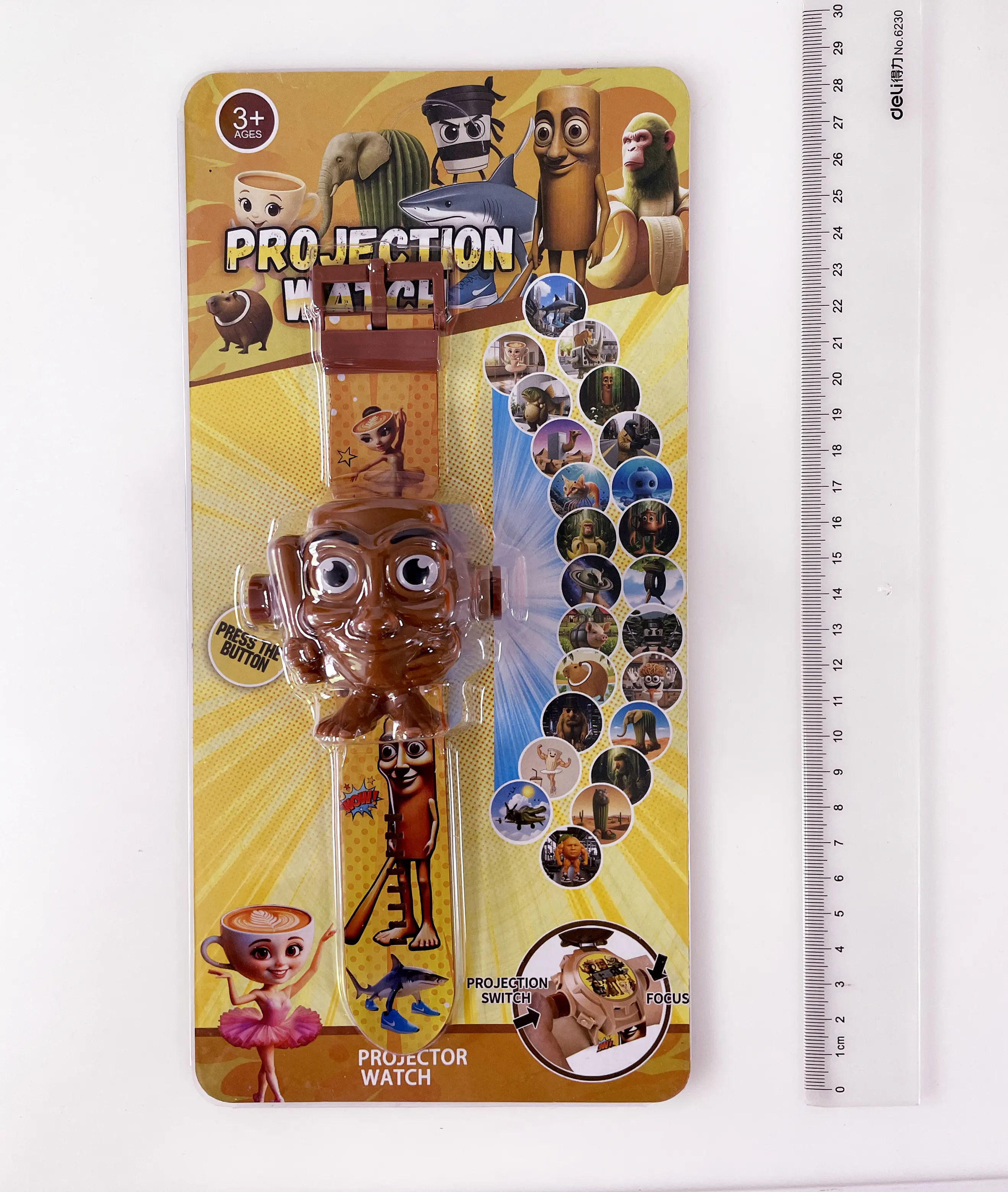 Tung Tung Tung Sahur Kids Digital Projector Watch with 24 Image