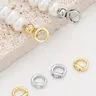 20pcs Double Hole Round Connectors, Gold Copper, High-Quality Jewelry Findings for Bracelet, Necklace, Earrings, DIY Jewelry Assembly, DIY Jewelry Accessories, Jewelry Making Supplies, Accessories for Beading