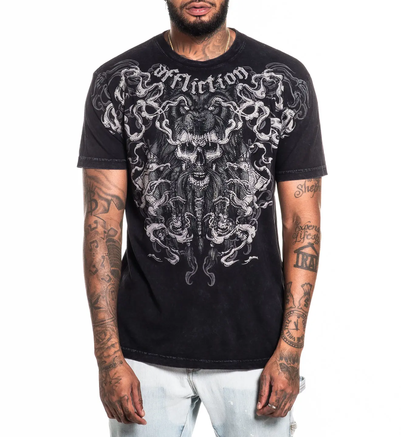 Affliction Men's T-shirt Jomsborg 