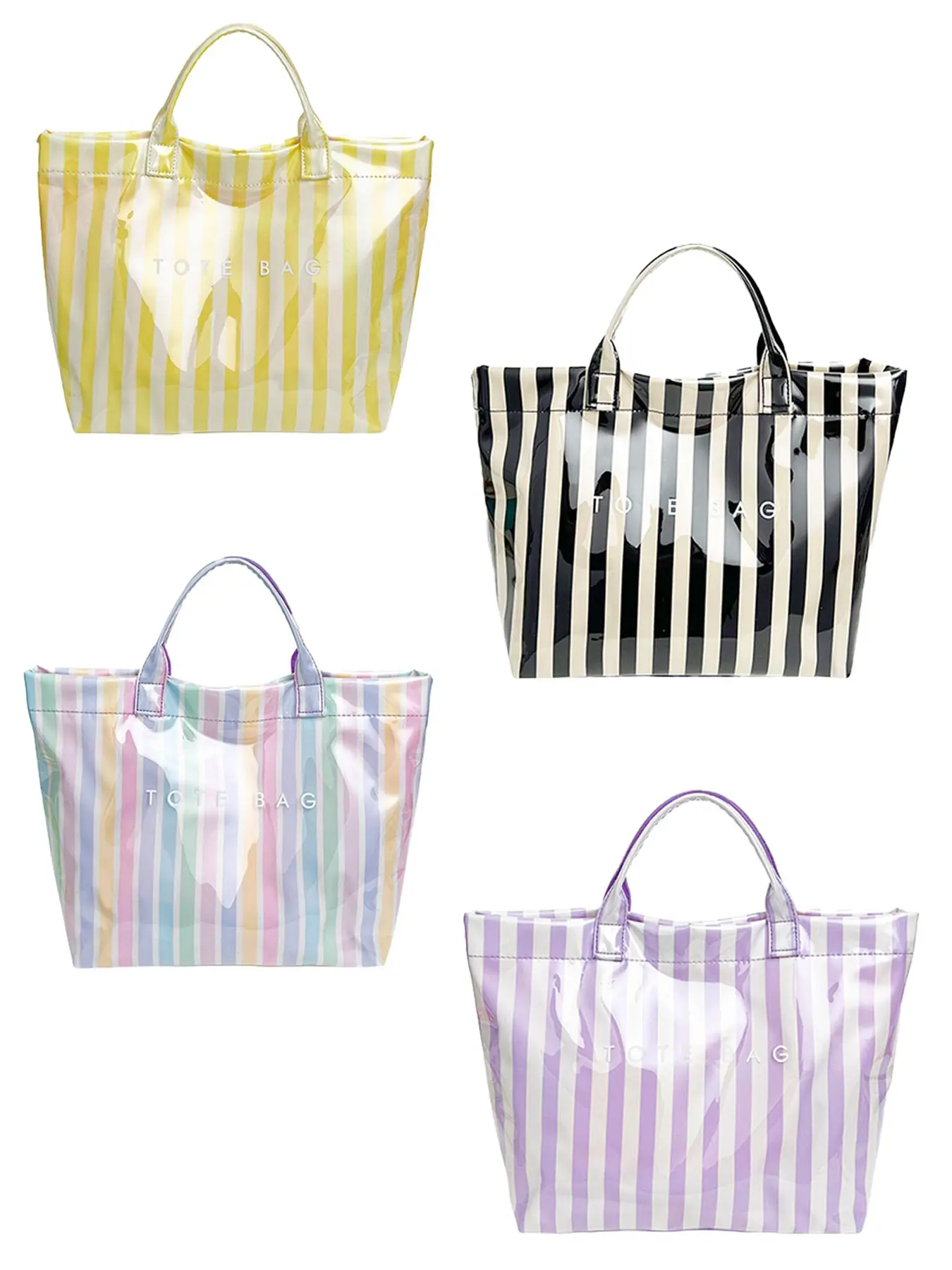 Women's Striped Casual Shoulder Bag, Lightweight Handbag, Crossbody Tote, Casual Trendy Bag, Fashionable Casual Bag, Large Capacity Travel Commute Bag, Stylish Versatile Bag, All Seasons, Crossbody Bags