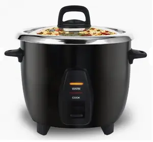 Elite Cuisine Deluxe 10-Cup Electric Rice Cooker, Stainless Steel