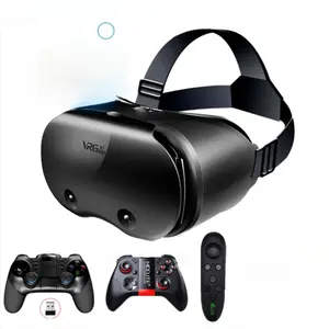 3D Virtual Reality VR Glasses For iPhone Android Smartphone Cell Mobile Phone Helmet Headset Wirth Real Lenses Goggles Devices Audio Handle Handle Speakers Speakers RGB Lighting Meta Quest 3 Dock