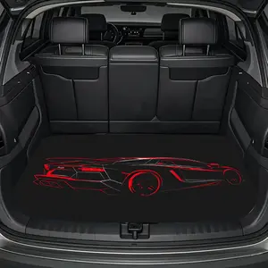 Universal Car Trunk Mat, Polyester Fiber Cargo Liner, Car Interior Accessory, Floor Mats for Car, Suitable for All Vehicle Types, Easy to Clean, Protecting Your Car, Durable