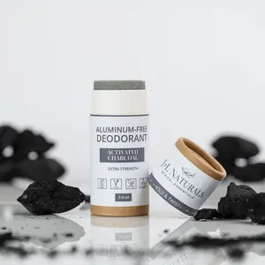 Natural Aluminum-Free Deodorant Stick – Extra Strength Odor Protection (Vegan & Biodegradable)
