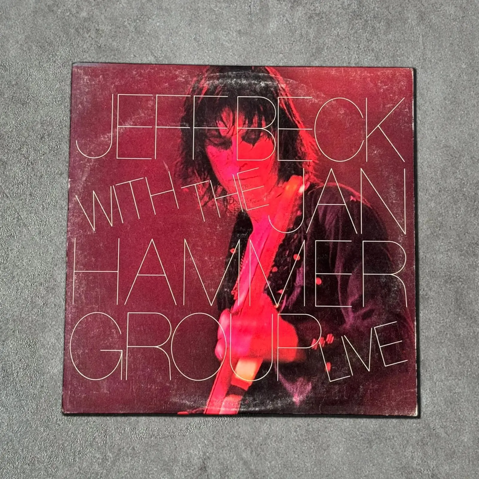 Jeff Beck Vintage Record Vinyl