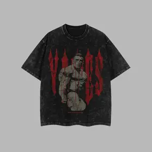 Gold's Gym Dorian Yates Bodybuilding Retro Unisex Washed Shirt - Vintage Playera Tee for Gym Enthusiasts and Retro Fitness Fans