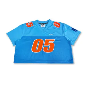 HELL'S KITCHEN X FUBU Cropped Football Jersey