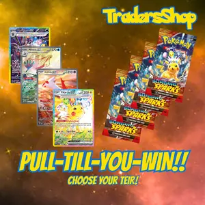 PULL-TILL-YOU-WIN Surging Sparks Booster Packs