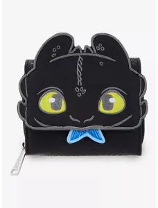 Loungefly Dreamworks How To Train Your Dragon Toothless Figural Wallet