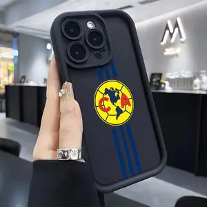 Fashion Football Club A-Americas FC Smartphone Case Suitable for iPhone 17 16e 16 15 14 13 12 11 Mini Pro Max Air X XR XSMAX 8 7 Plus Anti Fall Protection Soft TPU Back Cover