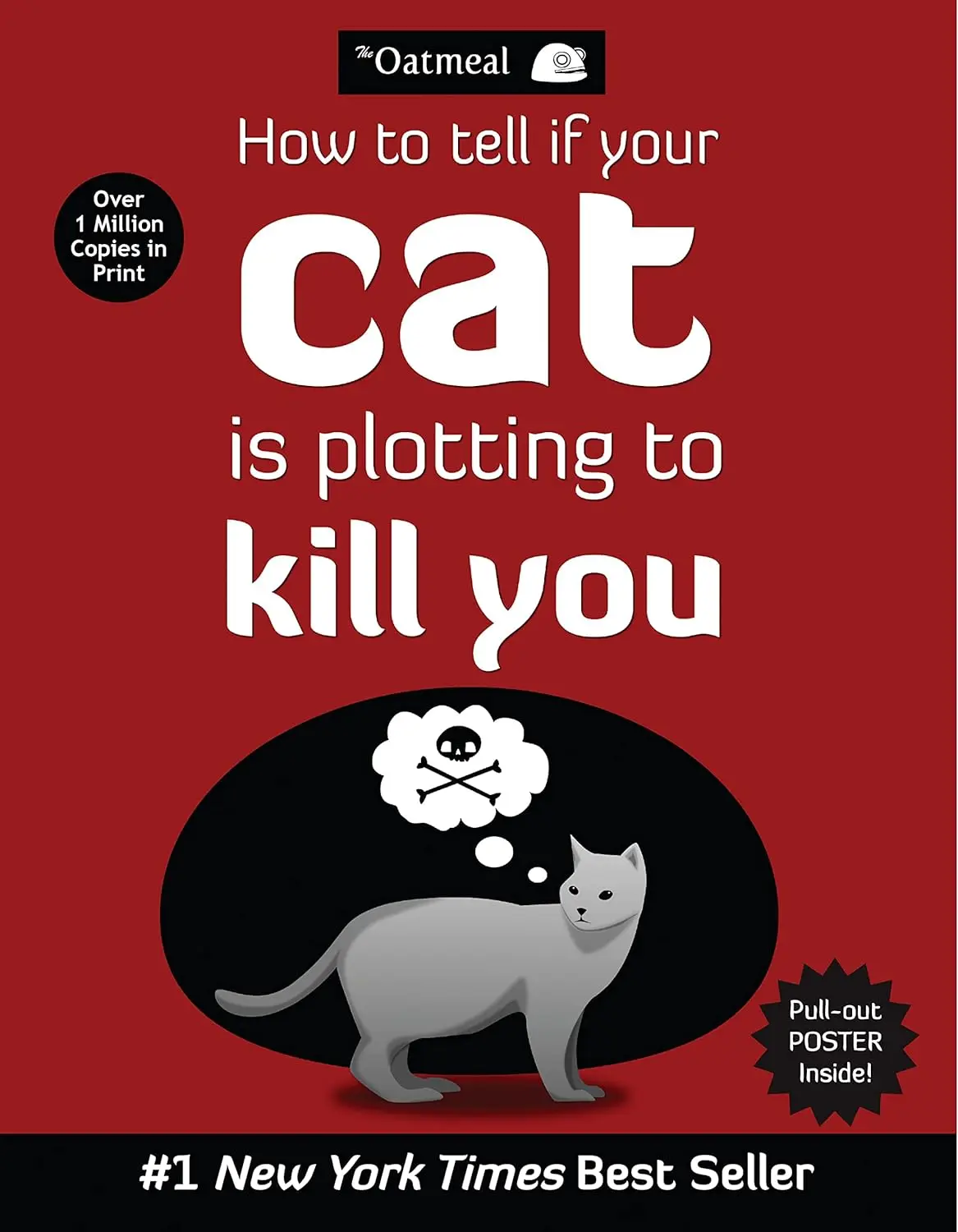 How to Tell If Your Cat Is Plotting to Kill You - The Oatmeal Volume 2, Lifestyle & Hobbies Craft & DIY Book