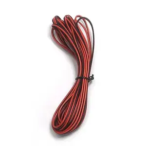 5m/10m/20m Optional 2-Pin Single LED Strip Extension Cable, Universal Light Connector Wire Kit, Compatible with 5050/3528 Chips, Extension Parts for Home DIY Lighting Projects