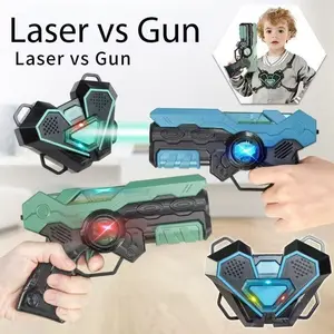 New Dual-Player Laser Tag Gun for Boys, Interactive Shooting Experience, Sensory Toy, Perfect for Kids' Playtime, Optic Blasters