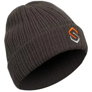 Carbon Alloy Knit Cuff Beanie