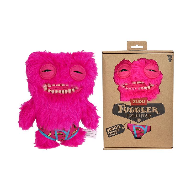 22cm Fuggler Funny Ugly Monster Plush – Soft Teeth Creature Doll, Underpants Series Style, Cute Cartoon Figure Toy for Kids Birthday Gifts