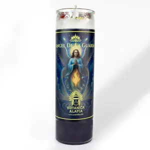 Angel de la Guarda Candle Soy Wax Ritual Edition | Handcrafted in Botanica Alafia