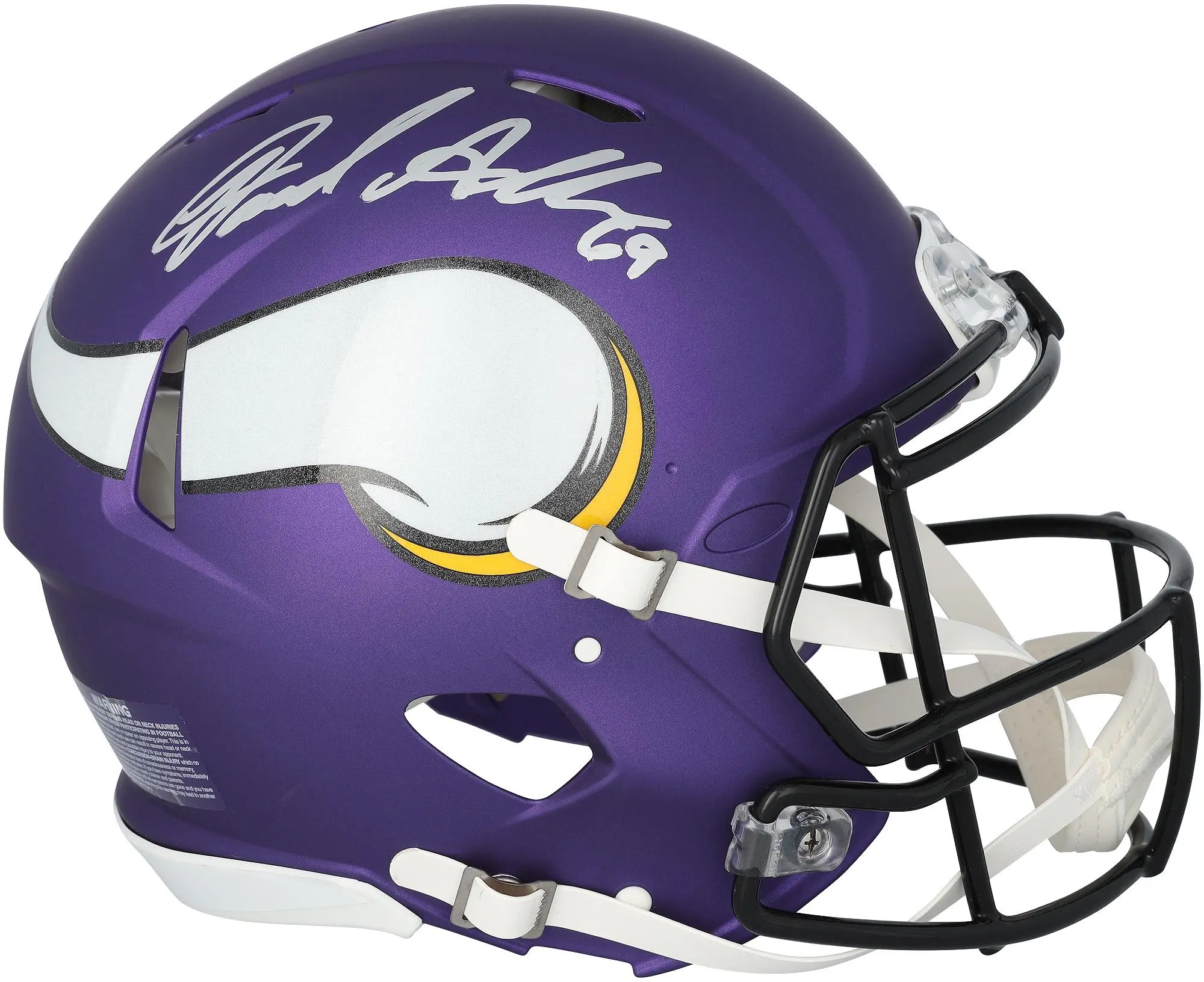 Jared Allen Minnesota Vikings Autographed Riddell Speed Authentic Helmet - Fanatics Authentic Certified