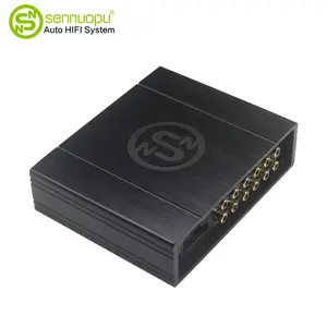 Car Audio Amplifier, Sennuopu DS M8, 4-Channel Power, 8-Channel DSP Processor, Bluetooth AMP, Equalizer, Amplifier, Suitable for Automotive, Sound, Automotive