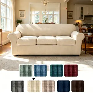 Elegant ShineHome | Premium Sofa Covers - Redefine Your Space with Elegance