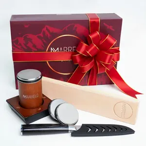 6 Piece Rolling Knife Sharpener Kit Magnetic Angle Guide 15 18 20 22 Degrees Diamond Discs Leather Strop and Utility Knife for Kitchen and Outdoor Knife Sharpening