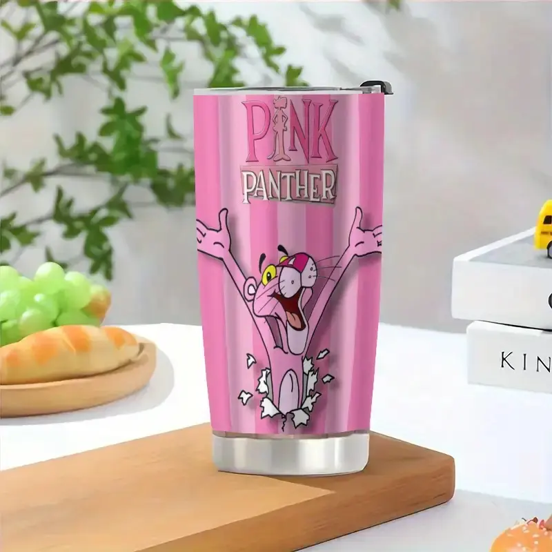 Pink Panther 20oz Stainless Steel Insulated Travel Mug with Lid Double-Wall  Vacuum Insulated Coffee Cup Cute Design for Women Girls Birthday Gift  Portable Drinkware Flasks - TikTok Shop