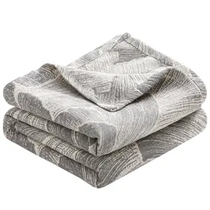 3-Layer Cotton Muslin Blanket - Soft, Breathable, and Lightweight Quilt|NTBAY®️