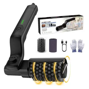 Electric BBQ Grill Brush Cordless and Rechargeable,Two Replacement Cleaning Brushes,Adjustable Angle, Barbecue Accessories,Barbecue Utensils,Wire Brushes for Cleaning Rust, Grill, Dirt, Paint Removal, Welding tiktokshopspringglowup