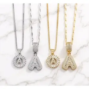 Xx Jewelry 2-piece initial pendant necklace, 14K gold-plated letter necklace, comes with an adjustable 17''-19'' chain, suitable for women's Valentine's Day jewelry set