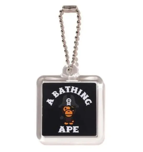 Bape Milo Pirate Keychain Black