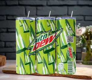 Mtn Cool Funny Cute Sublimation 20oz Tumbler without Straw- Perfect for Cold Drinks - Water Bottles, Bottle