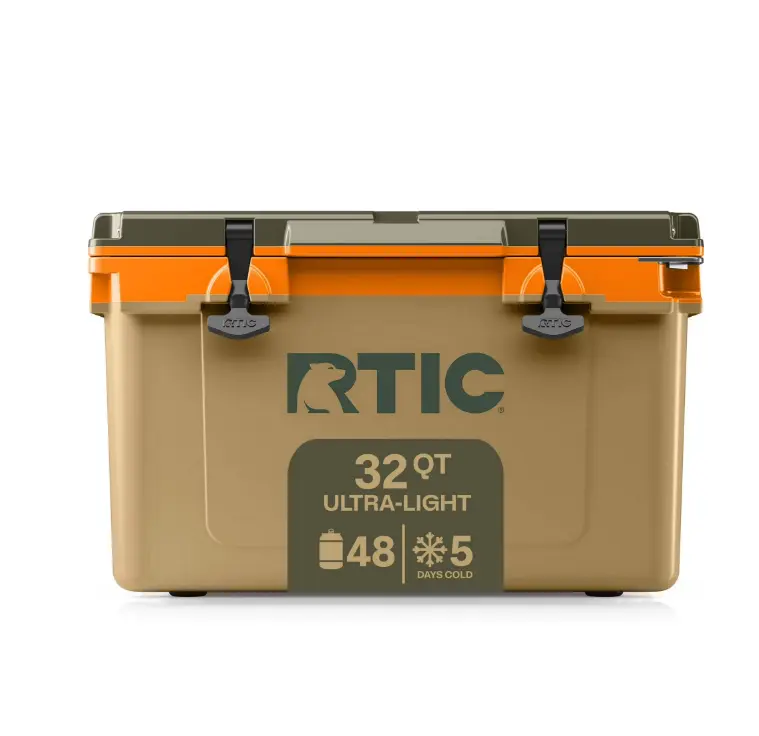 RTIC 32 QT Ultra-Light Hard-Sided Ice Chest Cooler, Fits 48 Cans, Trailblazer