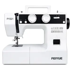 FEIYUE FY221 Sewing Machine for Beginners, Home Sewing Machine with 25 Stitch Patterns, Easy Setup for DIY Projects & Clothing Repair