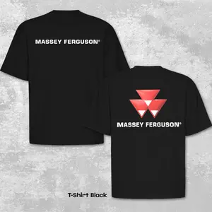Massey Ferguson Tractor Graphic T-Shirt, Farming Equipment Tee, Heavy Equipment Workwear Shirt, Country Lifestyle Apparel, Blue Collar Pride Streetwear, Vintage Farm Graphic Tee For Men and Women, Premium Cotton Multicolor Oversized Fit, USA Style S–5XL