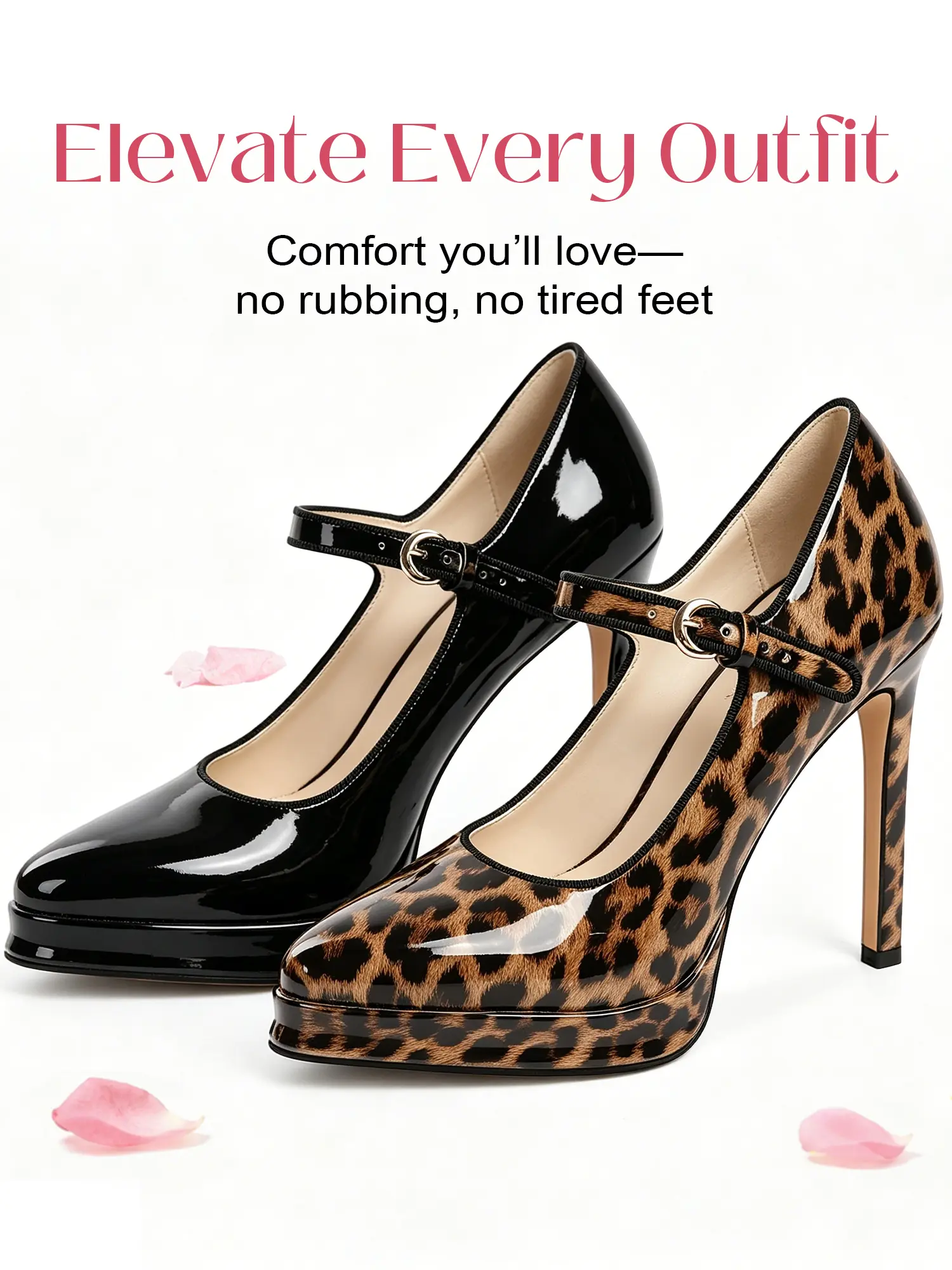 【BackToSchool】Zamikoo Women’s Platform Stiletto High Heels - Elegant Ankle Strap Heeled Pumps, Stiletto Wedges & Flatform Shoe, All-Day Comfort Footwear for Parties, Night Outs (Mother’s Day Gift Option), Classy,back to school,back to school haul